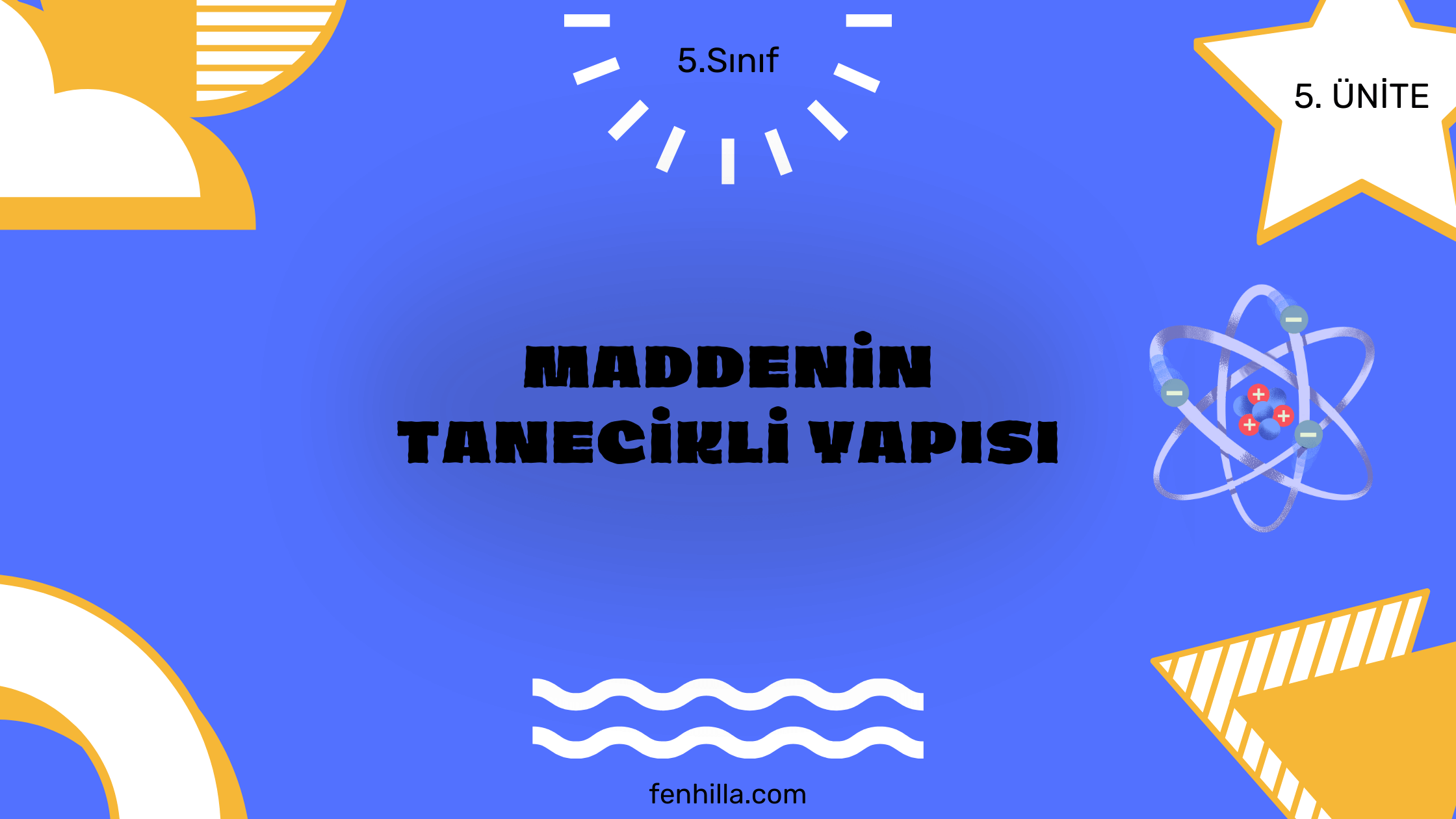 5. Sınıf Maddenin Tanecikli Yapısı Konu Anlatımı