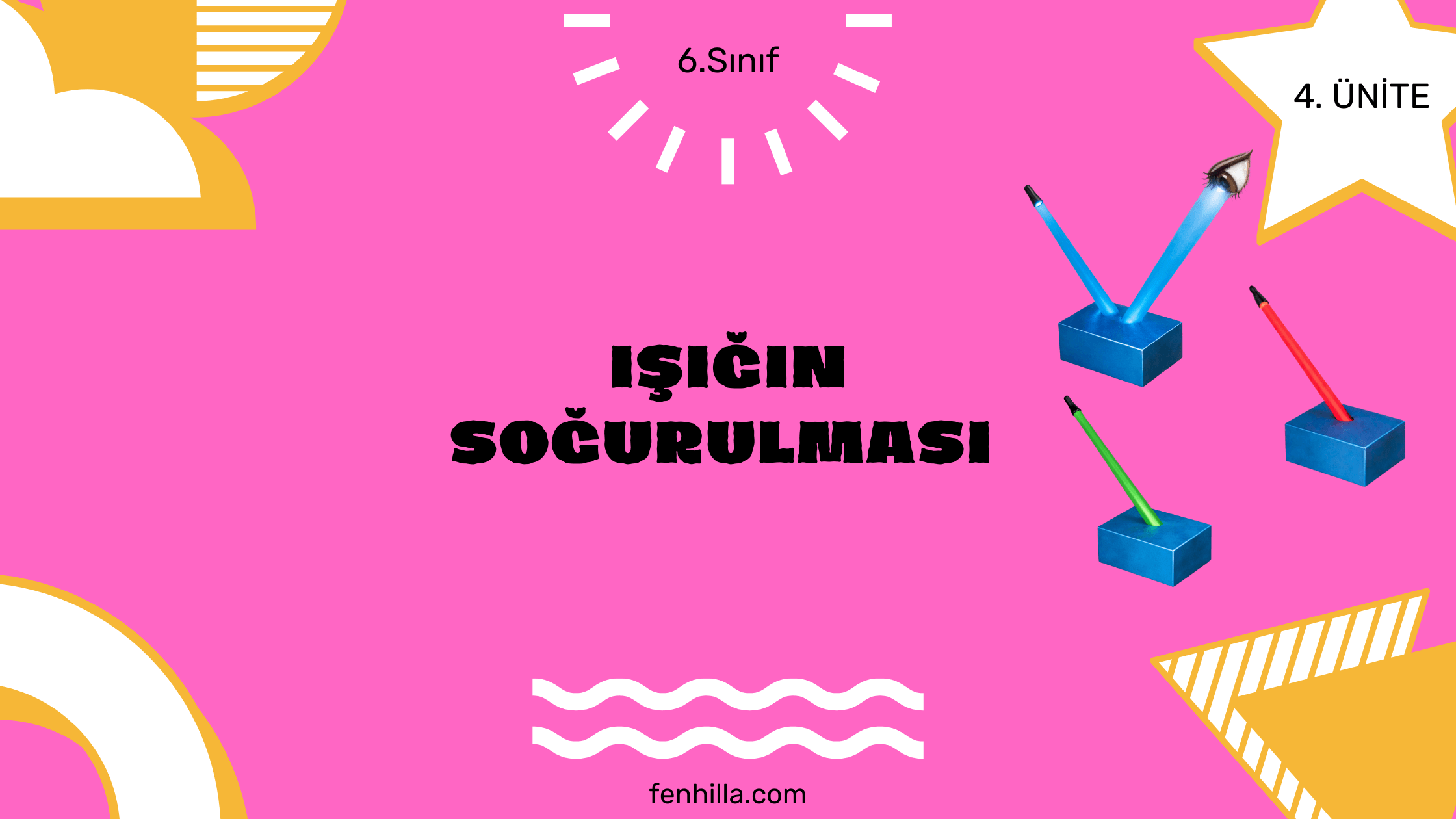 6.Sınıf Maarif Model Işığın Soğurulması Konu Anlatımı